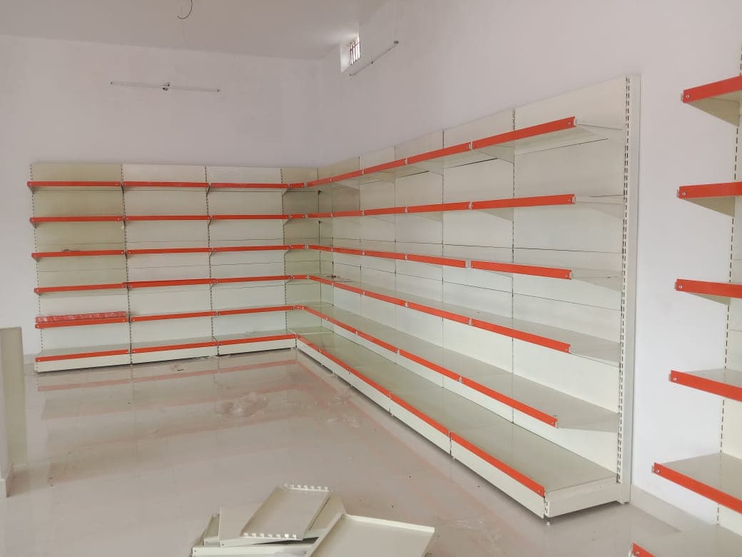 Wall display rack