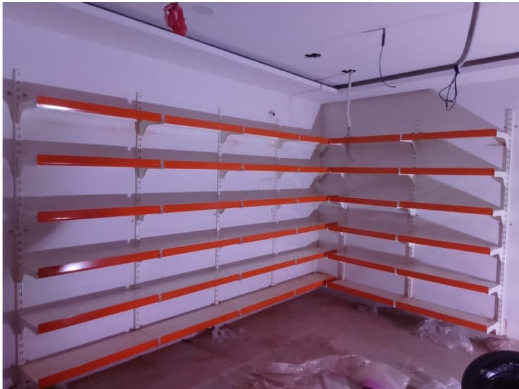 MS Wall Mounted Retail Display Rack